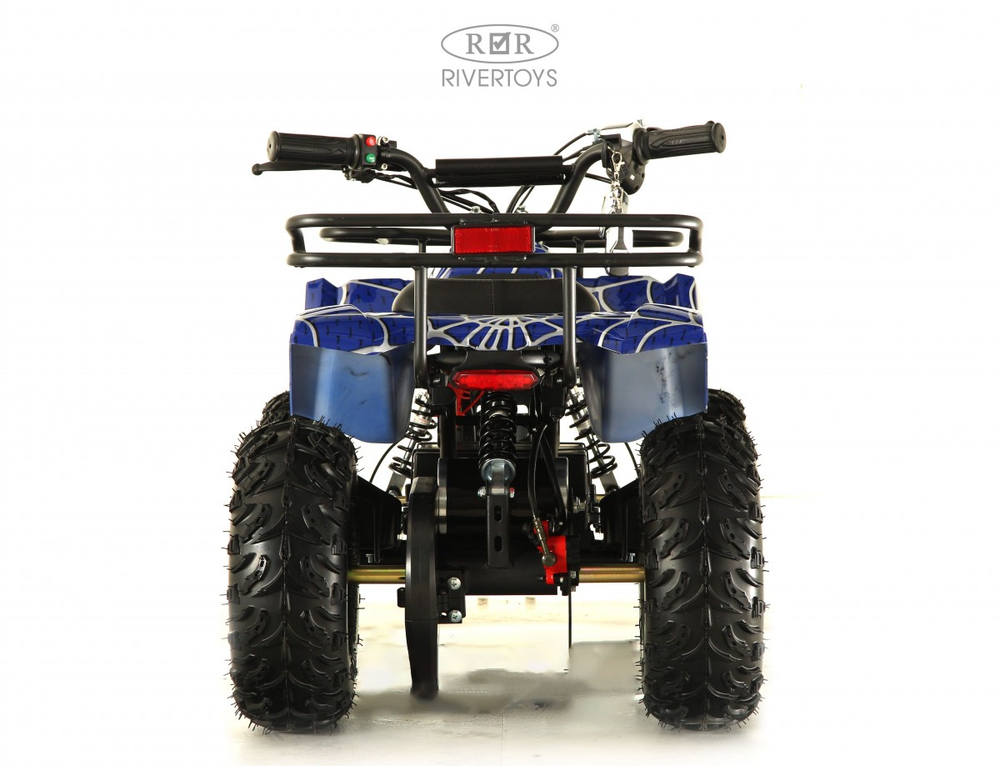 Детский электроквадроцикл TIKI LUX синий Spider