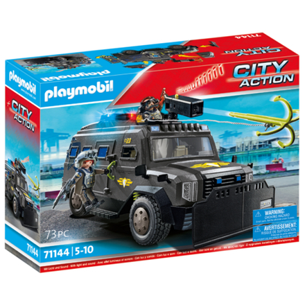 Игровой набор Playmobil 71144 Внедорожник спецподразделения City Action 71144 73 детали