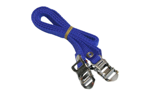 Ремешки для туклипсов Wellgo W-2, синие, пара