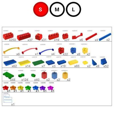 Набор GigaBloks 5: Дворец на платформе