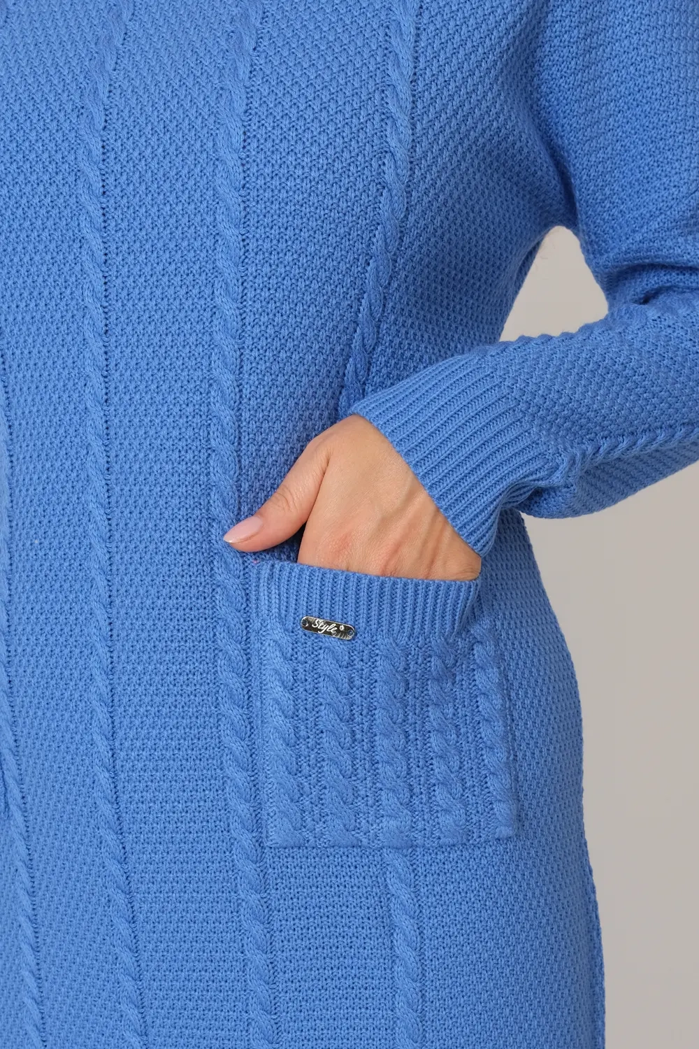 Платье Д 3454/индиго