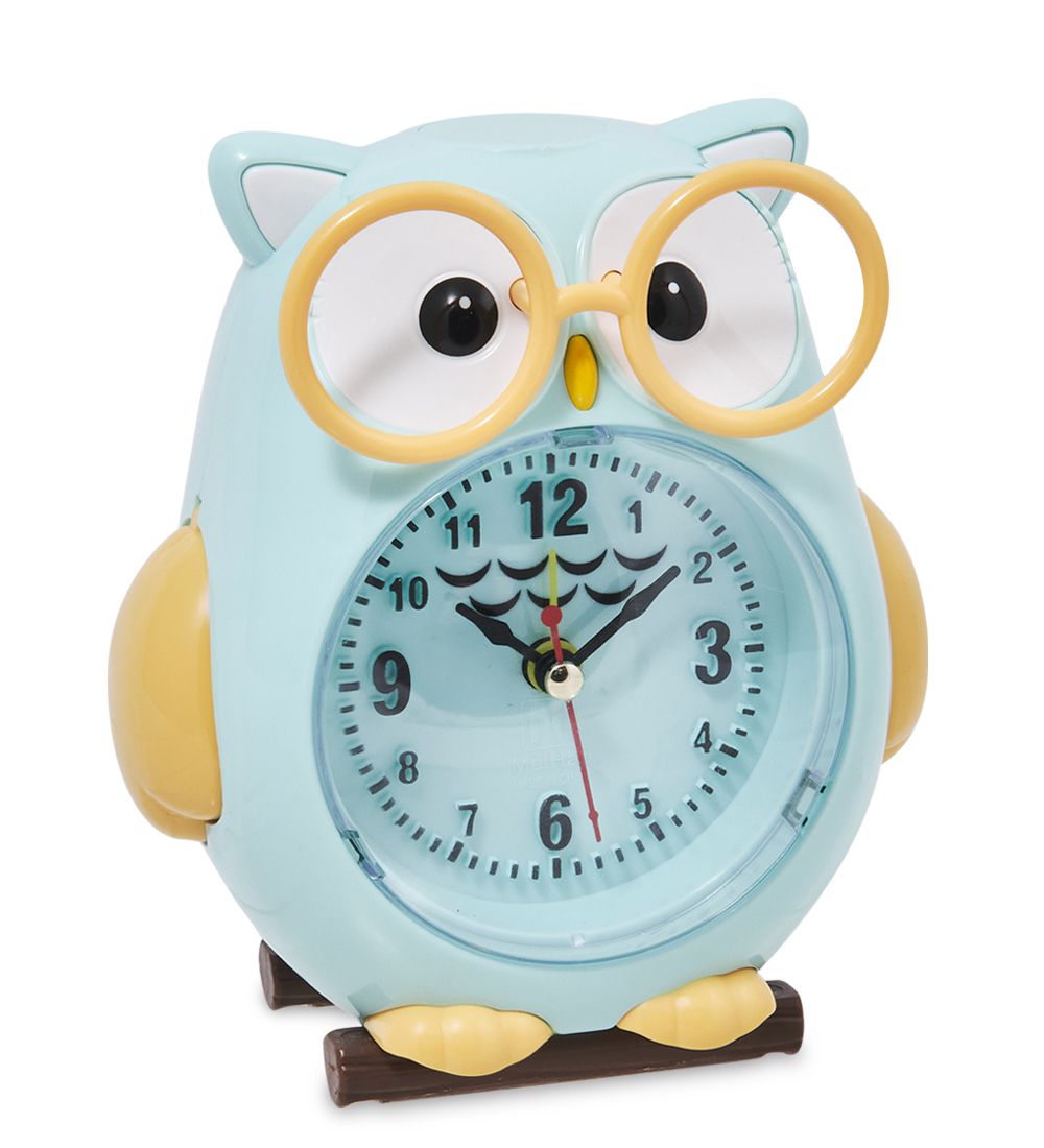 GAEM Art CL-61/3 Будильник «Сова» голубой