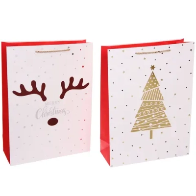 Пакет подарочный «Волшебная зима» 31*42*12 см, микс