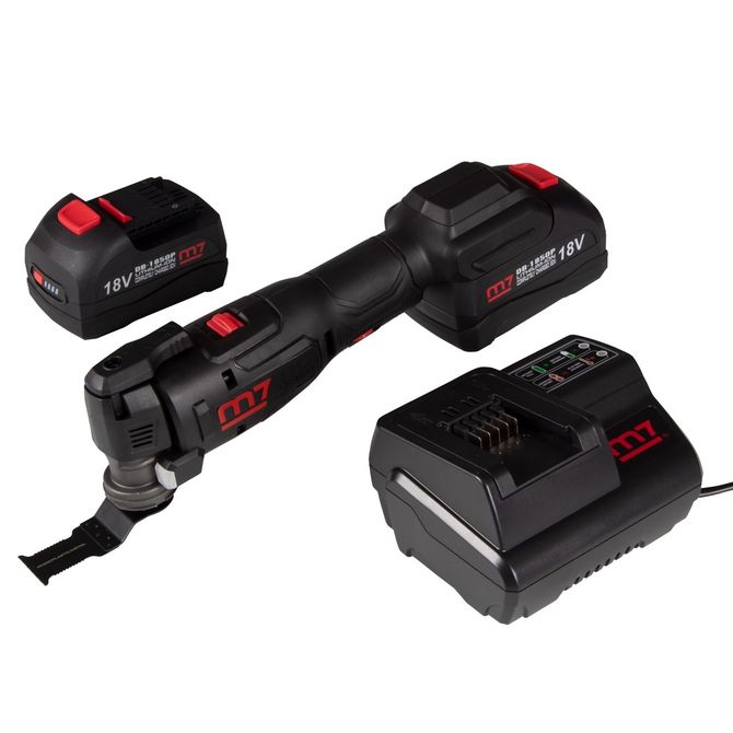 MIGHTY SEVEN (DOM-101A) Реноватор аккумуляторный многофункциональный 18 В, кейс