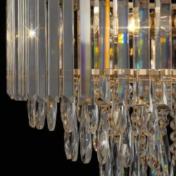 Citilux LEONNA CL320192 Люстра хрустальная Золото