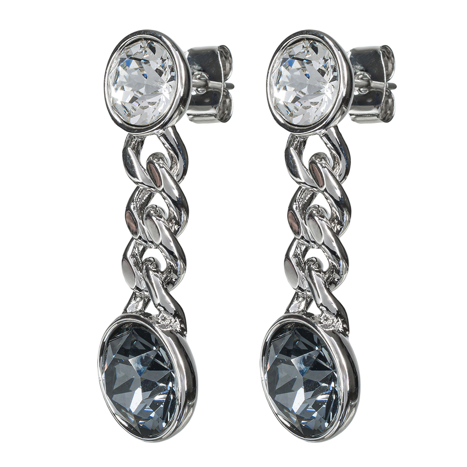 Серьги Fiore Luna Silver Night A2401SW-E01.3 BW/S