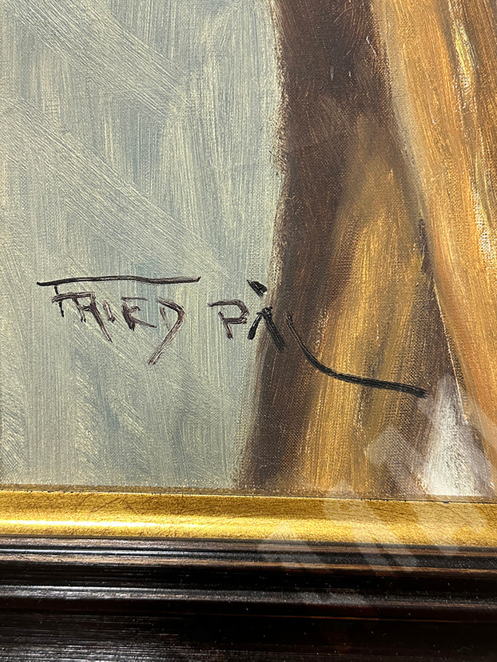 Пал Фрид (Pal Fried; 1893–1976). На репетиции. Масло. Голливуд, 1950-60-е гг.