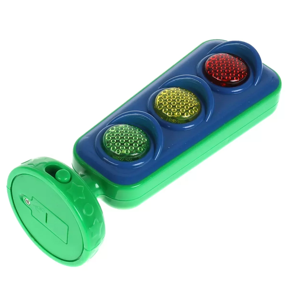 318171/Обучающий СВЕТОФОР Синий ТРАКТОР 35 песен, правил, звуков. свет. Умка/HT878-R2/1