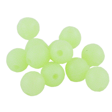 Бусинка Три Кита Силикон. Светящаяся d=11мм 10шт 003.1607