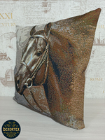 Декоративный гобеленовый чехол для интерьерной подушки Ветер 38*38