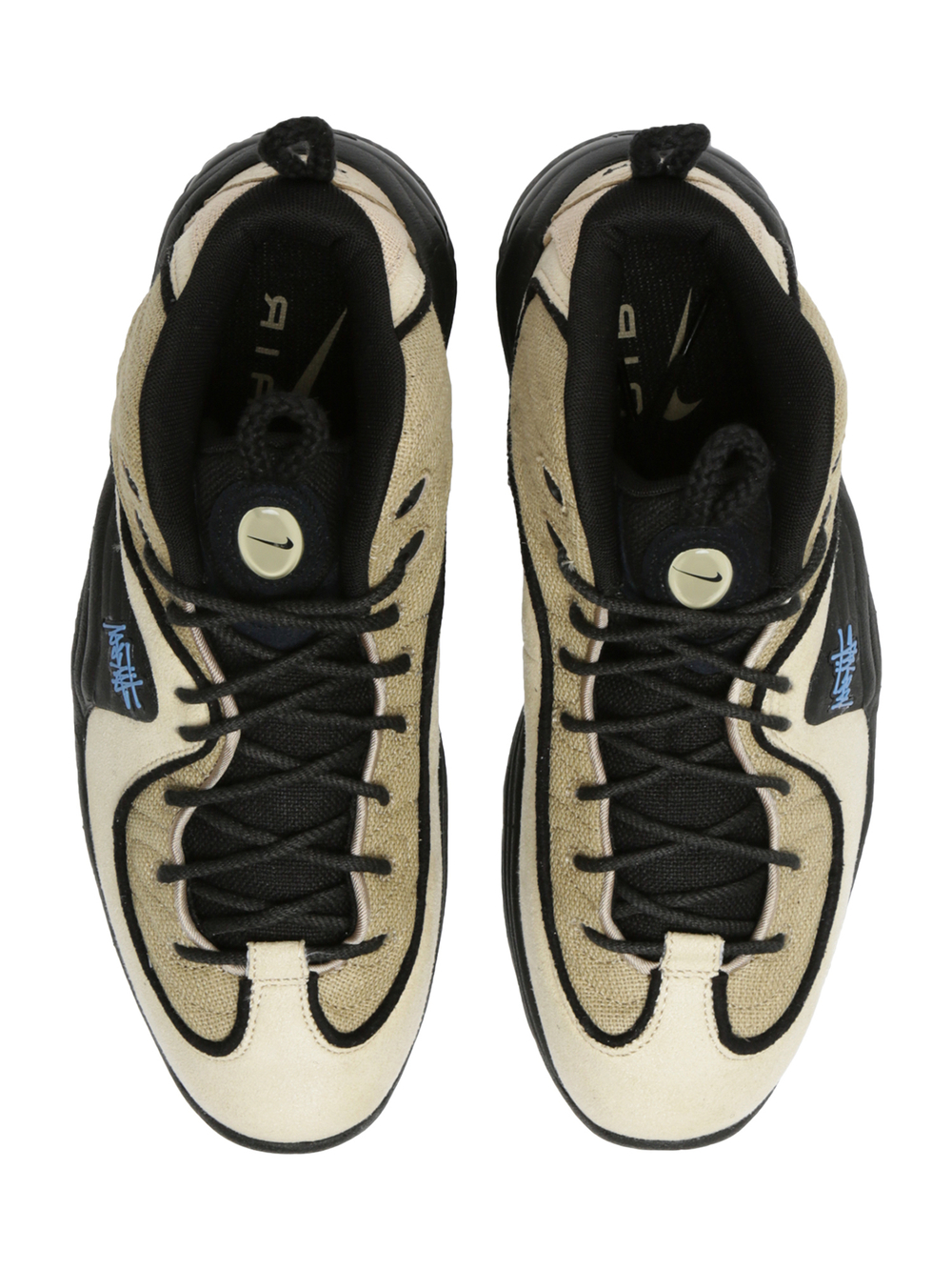 Кроссовки Nike Air Penny 2 Stussy Fossil