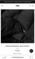 Пуховик Moncler