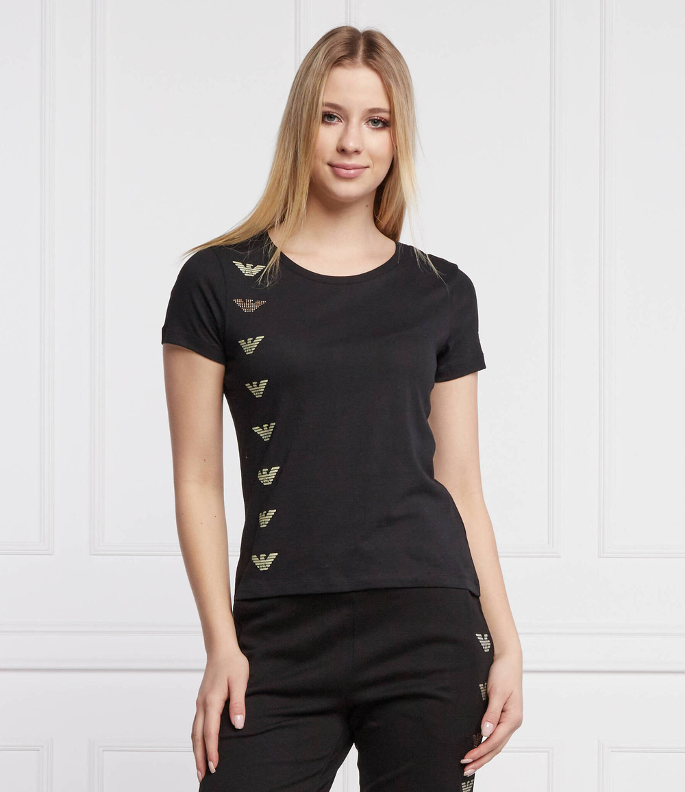 футболка EA7 - черный(3LTT12 TJFJZ)