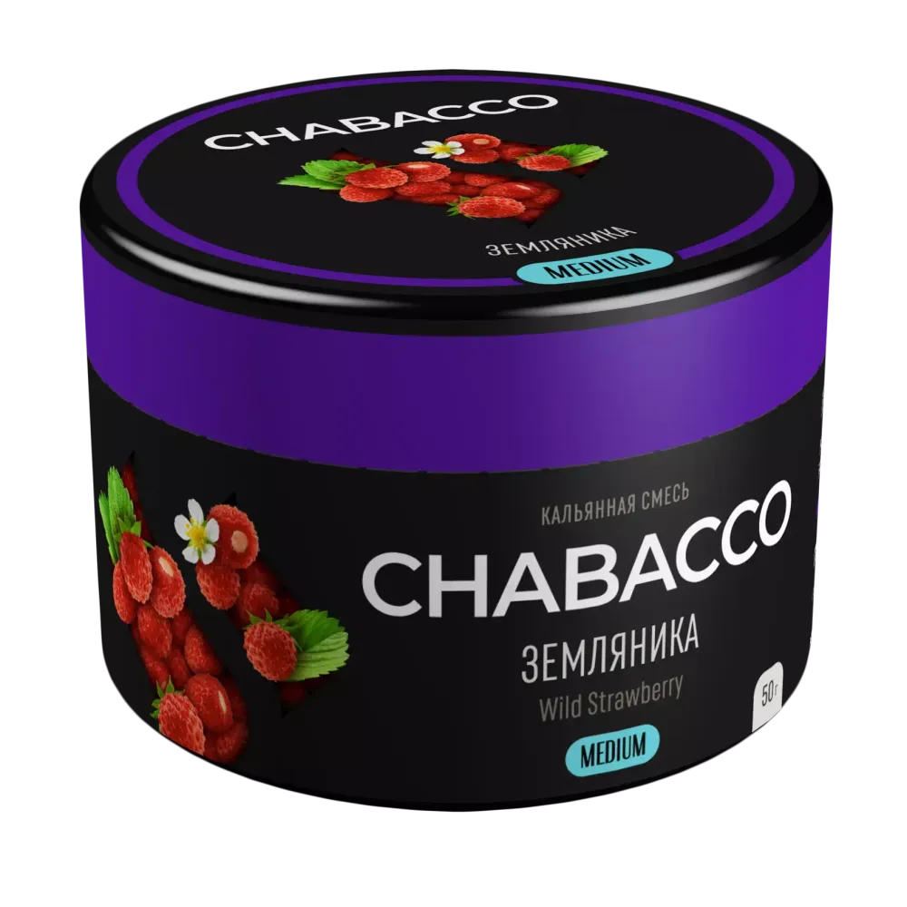 Chabacco Medium - Wild Strawberry (50g)