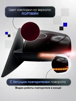 Зеркала ваз 2110-2112 2170-2171 Электропривод Обогрев