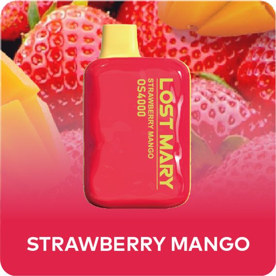 Lost Mary OS4000 - Strawberry Mango (5% nic)