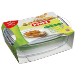 Форма для выпечки стекло, 22х37.5х11 см, 6.5 л, прямоуг, с крыш, Pyrex, 466AA