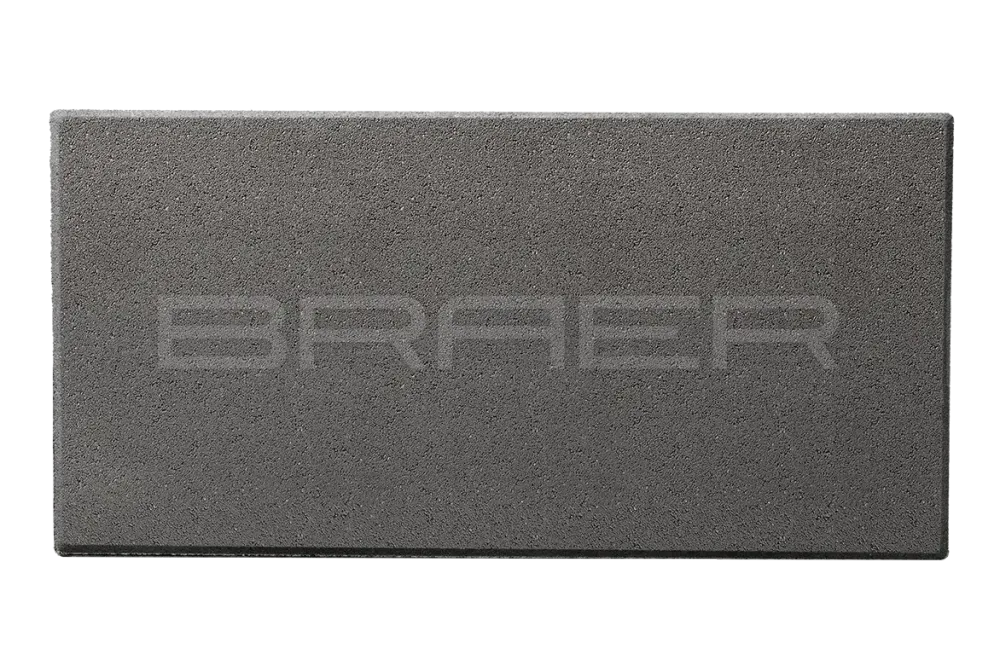 Тротуарная плитка Braer Сити 600 x 300, Серый, 80 мм
