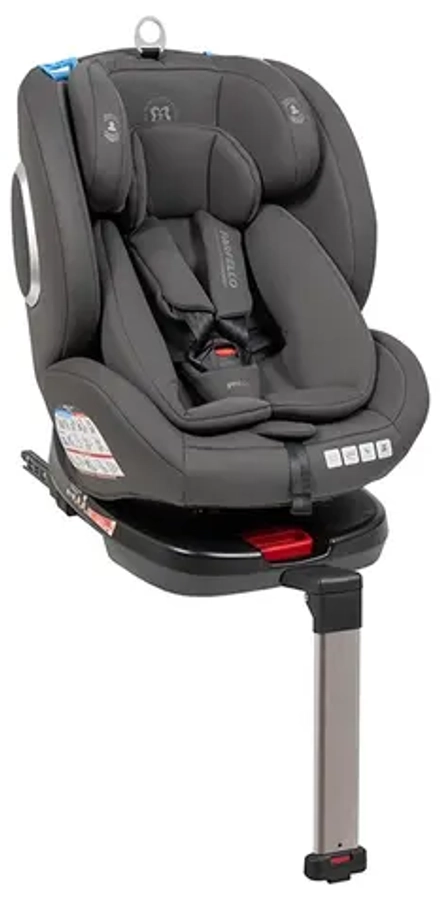 Автокресло детское Farfello ISOFIX YB102A(2) + упор Тёмно-серый/Dark grey YB102A/L