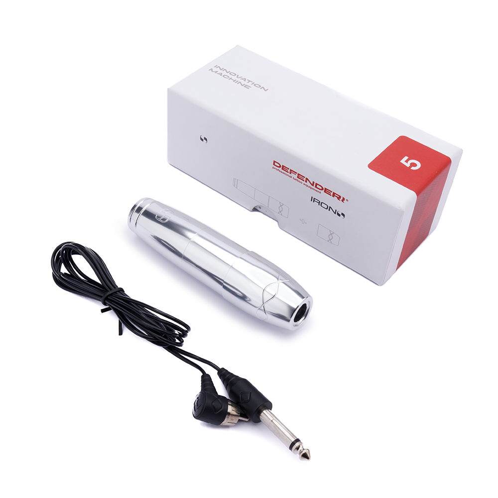 Машинка для татуажа Defenderr Iron S Chromium