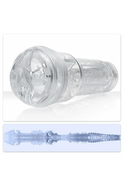 Мастурбатор Fleshlight Crystal Ice вагина, прозрачный