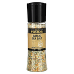California Gold Nutrition, Foods, морская соль с чесноком в мельнице, 270 г (9,52 унции)