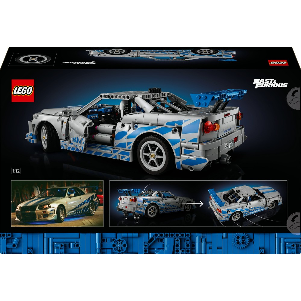 Конструктор LEGO Technic Nissan Skyline GT-R R 4221034 из Форсажа — фото 4