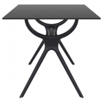 Стол пластиковый Siesta Contract Air Table 180, черный
