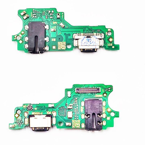 Шлейф для Vivo Y16 плата на системный разъем/разъем гарнитуры/микрофон
