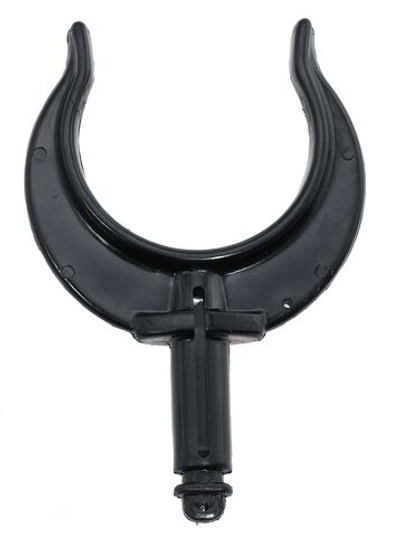 Уключина пластиковая, 60 мм х 17 мм, черная (10258953)