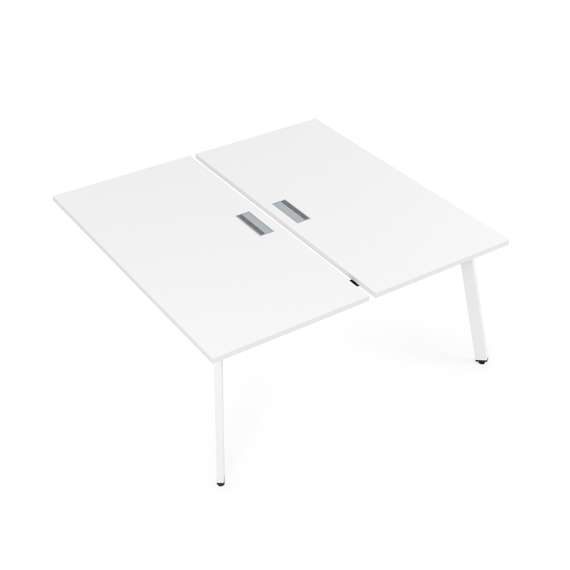 10БДК.279 Стол системы Бенч, сдвоенный, на 2 рабочих места - конечный (1400*1435*750)