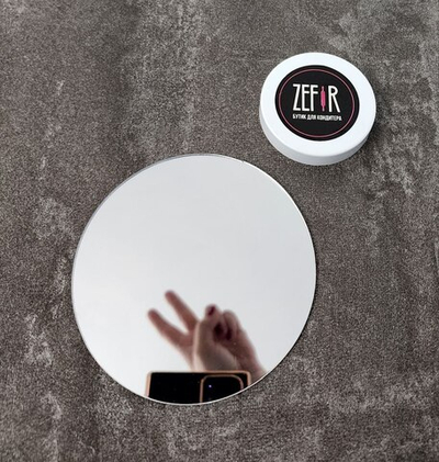 Топпер  "Зеркало" для Selfie cake Диаметр 10см