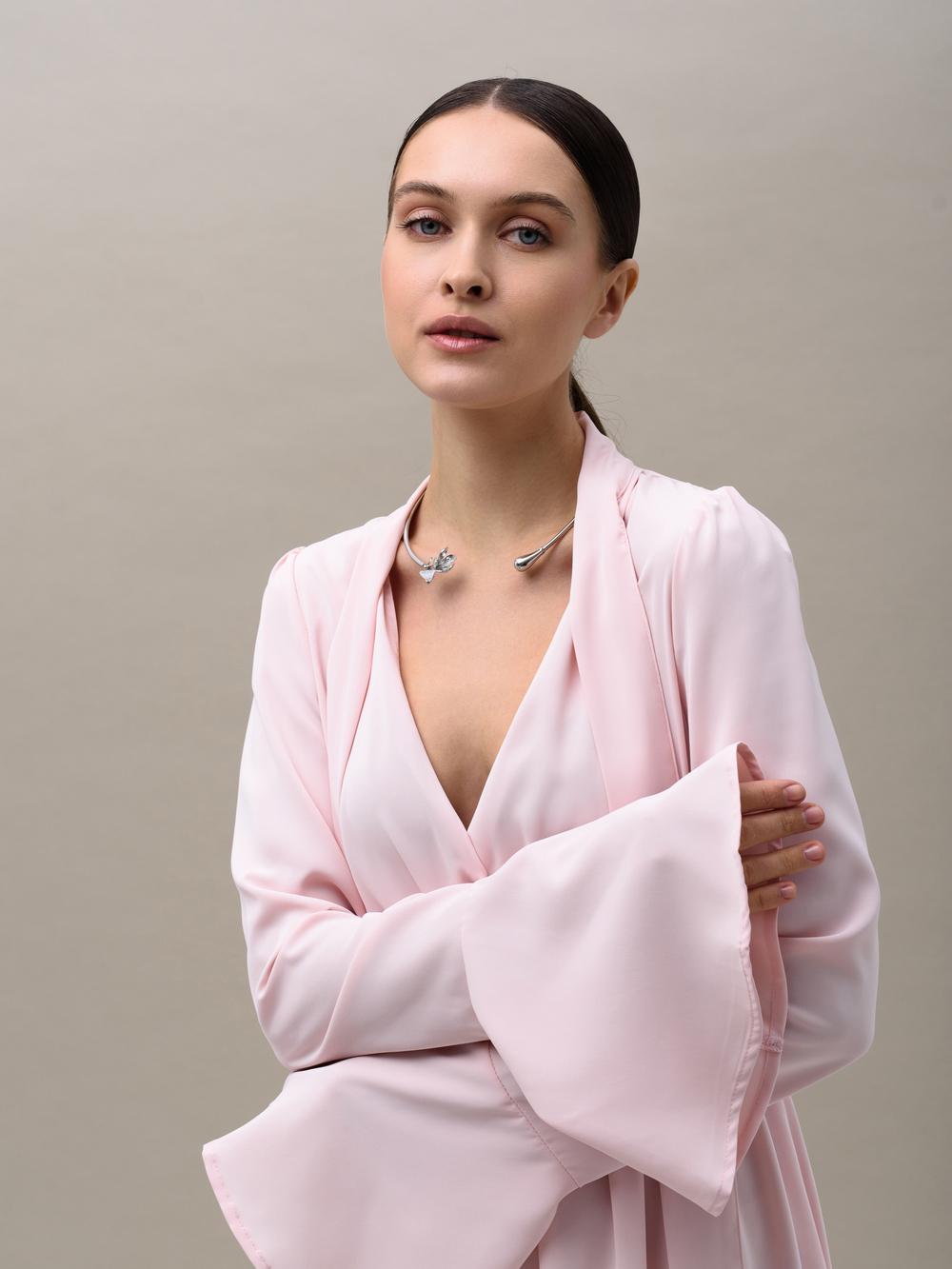 Обруч "Crocus" Silver