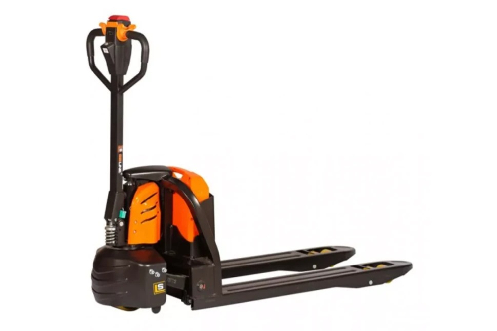 Тележка электрическая самоходная, 2 АКБ Li-Ion, 1500 кг Вилы: 1150 , АКБ Li - Ion, SLL, SIBLINE, резиновые колеса