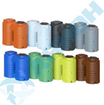 Емкость вертикальная с дыхательным клапаном и сливом Анион 1000 л. вертикальная (1620x740x1420см;синий) - арт.559429