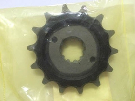 14T rubber. 23801-KYJ-940. SPROCKET COMP., DRIVE (14T). With rubber dumper