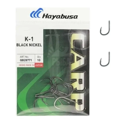 Крючок Hayabusa K-1 Black Nickel №2-6
