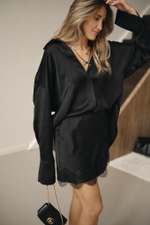 Рубашка в пижамном стиле bk