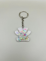 Брелоки для ключей , брелок мишка , брелок из эпоксидной смолы, брелок на сумку