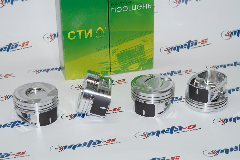 Поршни СТИ 316.08.1 (Citroen, EP6CDT, 1.6л, 77,25 мм, кольца 1,2/1,5/2,0 valve=std)