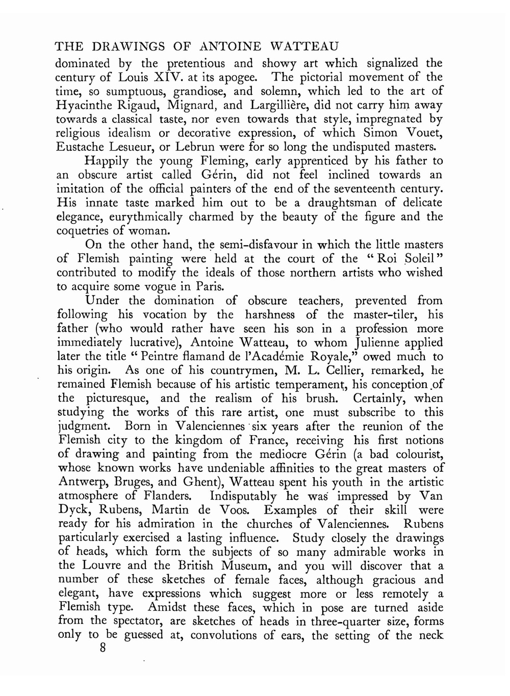 Drawings of Watteau | Octave Uzanne