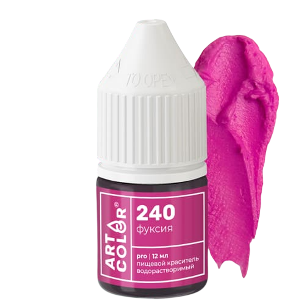 Пищевой гелевый краситель Art Color Pro «Фуксия»