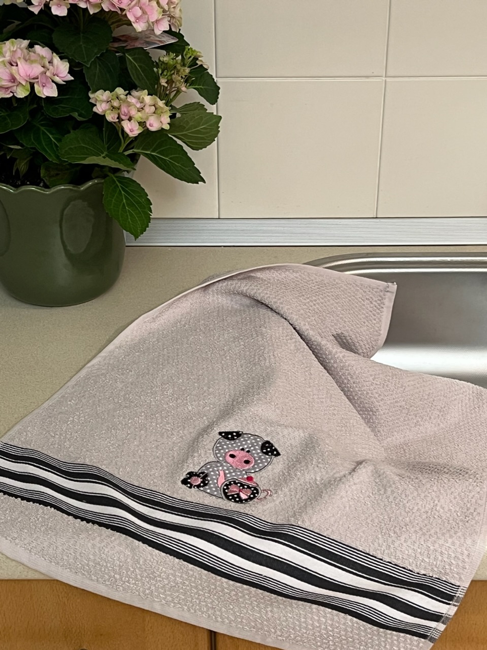 Кухонное полотенце 50х70 Vingi Masseria поросенок