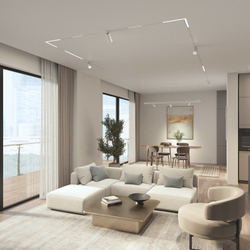 DK8205-WH Линейный светильник SIMPLE LINEAR 27W 4000K, белый