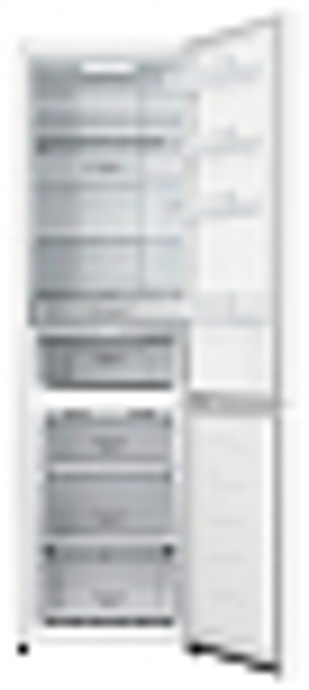 Отдельностоящий двухкамерный холодильник Gorenje NRK620FAW4