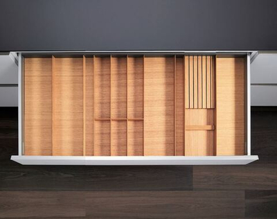 КОМПЛЕКТ лоток + держатель для ножей ФайнЛайн Линик, 1000-1200, ДУБ натуральный