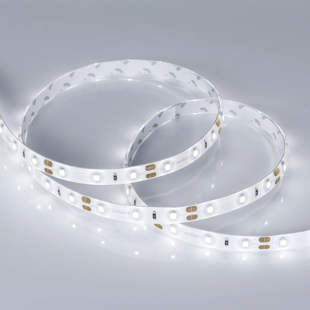 Светодиодная лента герметичная RTW-SE-A60-8mm 12V White6000 (7.2 W/m, IP65, 2835, 5m) (Arlight, -) 020517(2)