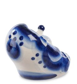 ГЛ- 330 Фигурка «Ежонок» (Гжельский фарфор)