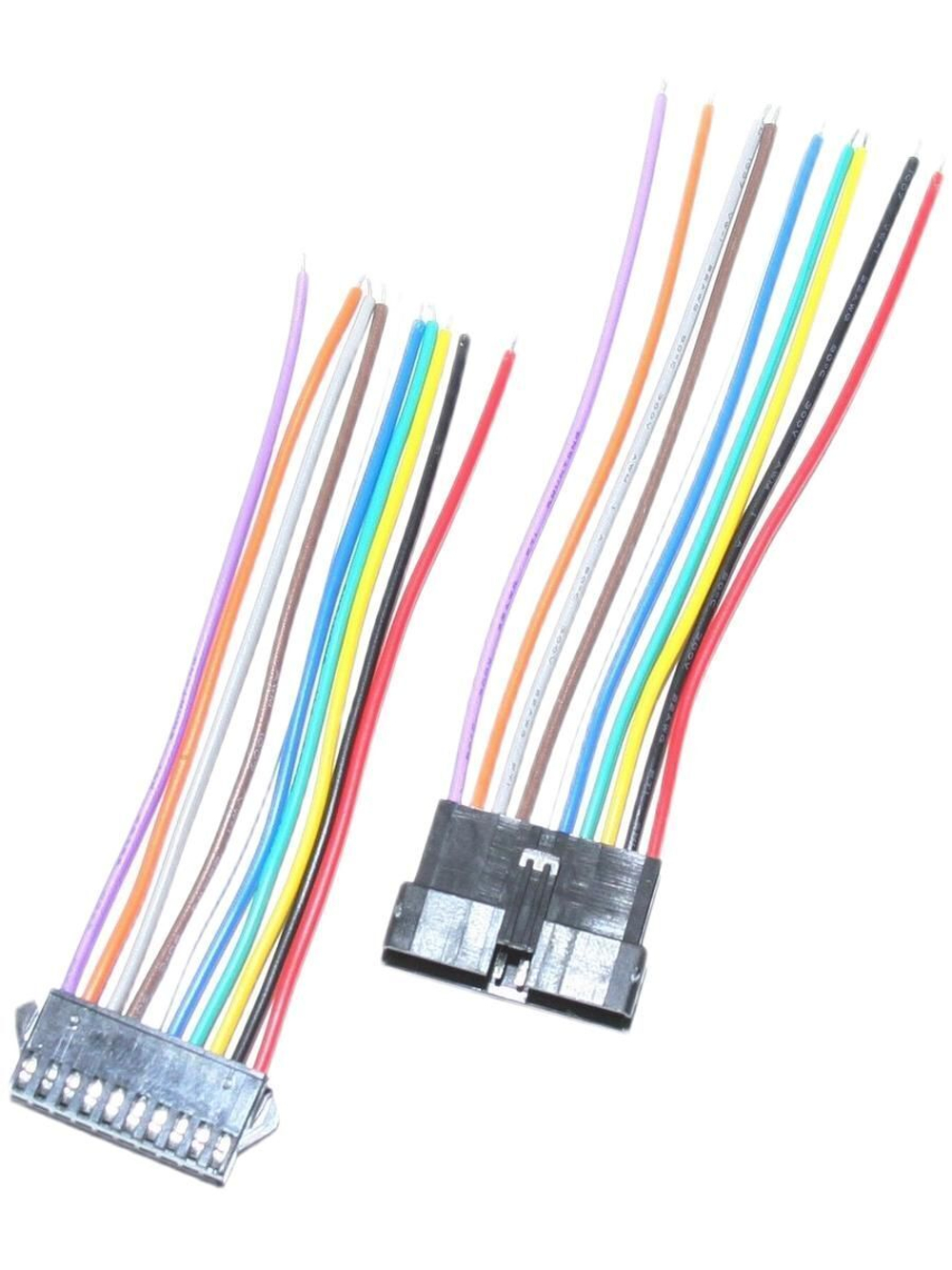 Коннектор разъем SM 2.54мм 10 pin мама-папа