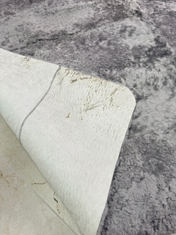 Ковер прямоугольный натуральный мех овчина, 200 х 170 см.